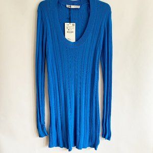 NEW WITH TAGS: Zara Tunic Top - Size: Small